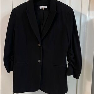 Calvin Klein Women's Classic Black Suit Jacket  size Lg.  Great conditions.